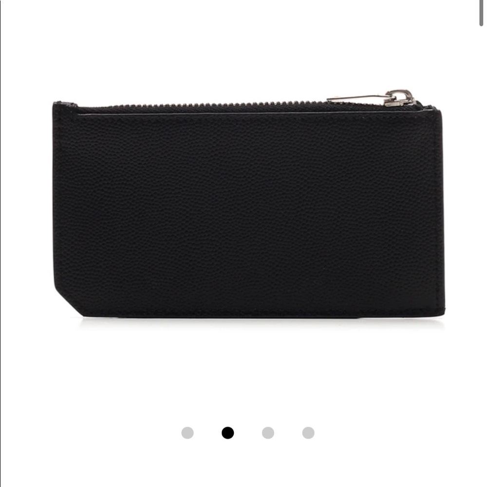 Saint Laurent Zip card holder - Picture 2 of 5